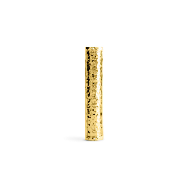 Hammertone Mezuzah Gold - Small