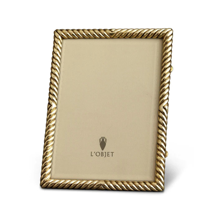 Deco Twist Frame - Gold 5x7