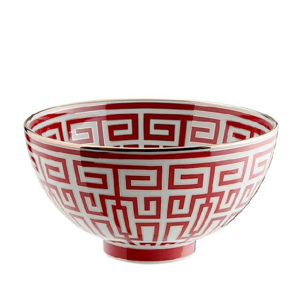GIO PONTI BOWL SCARLATTO