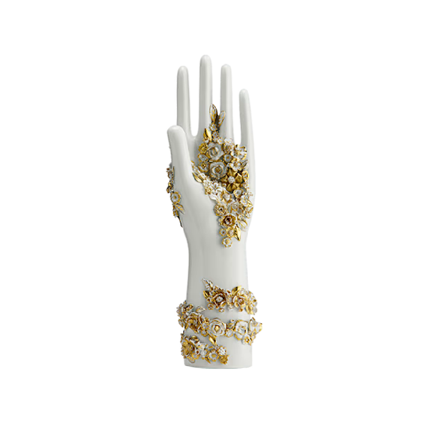 MANO FIORATA WHITE ARTE DI GIO PONTI