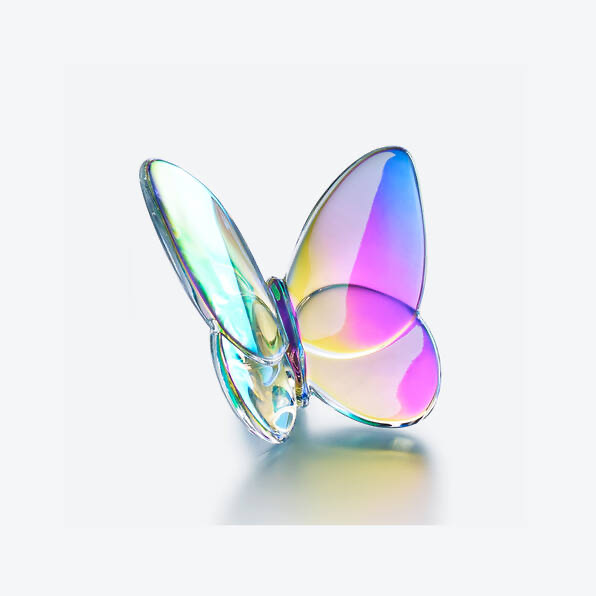 LUCKY BUTTERFLY Iridescent Clear