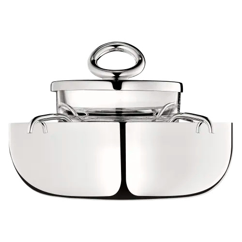 VERTIGO Small Silver-Plated Caviar Serving Set