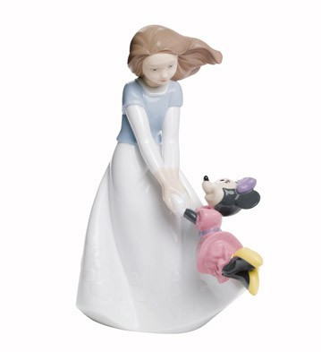 NAO FRIENDS WITH MINNIE DISNEY FIGURINE