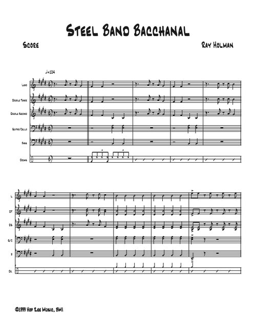 Steel Band Bacchanal (PDF)