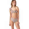 O'NEILL GIRLS EDEN DITSY ASYMM RUFFLE TOP SET