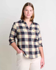 Toad & Co Women's Re-Form Flannel Long Sleeve Shirt