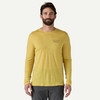 Patagonia Men's L/S Cap Cool Merino Blend Graphic Shirt