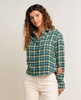 Toad & Co Women's Re-Form Flannel Boxy Shirt