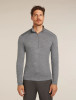 Icebreaker Men's Merino 200 Oasis Long Sleeve Half Zip Thermal Top