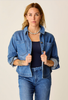 Carve Designs Women's Flora Denim Shacket