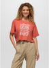 PrAna Women's Everyday Botanical Crop Graphic Tee