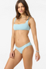 O'Neill Women's Saltwater Solids Blue Lagoon Full Bottoms