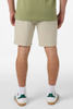 O'Neill Men's Reserve Light Check Elastic Waist 18" Hybrid Shorts