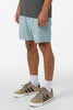 O'Neill Men's Reserve Light Check Elastic Waist 18" Hybrid Shorts