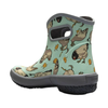 Bogs Women's Patch Ankle Chickens Garden Rain Boots - Aqua