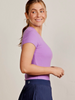 Tasc Women's Microluxe Rib Short Sleeve
