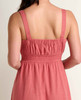 Toad & Co Women's Taj Hemp Tiered Midi Dress
