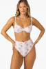 O'Neill Women's Ivy Floral Seashell Bra Top