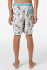 O'Neill Boy's Hermosa Elastic Waist Lined 16" Swim Trunks