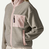 Patagonia Women's Synchilla® Fleece Jacket - Oatmeal Heather w/Pink Frost - 2027