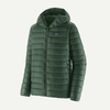 Patagonia Men's Down Sweater Hoody - 2027 - Treeline Green