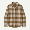 Patagonia Women's Fjord Flannel Shirt - Eclipse: Nest Brown