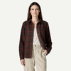 Patagonia Women's Lightweight Fjord Flannel Shirt - Ice Fall: Berry Fig