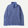 Patagonia Women's Better Sweater® 1/4-Zip Fleece - Diver Blue