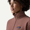 Patagonia Women's Micro D® 1/4-Zip Fleece - Moonrise Taupe