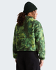 The North Face Women's Extreme Pile 2 Full Zip Jacket—Print - 2027 - Woodland Green Yosemite Oak Print
