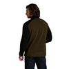 Kuhl Men's Revel Colorblock 1/4 Zip Black / Dark Roast