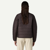 Patagonia Women's Lightweight Reversible Down Sweater Cardigan - Den Brown