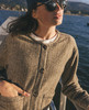 Toad & Co Women's Cabinside Fleece Cardigan - Honey Brown - 2027