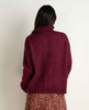 Toad & Co Women's Toddy T-Neck Sweater - Port -2027