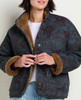 Toad & Co Women's Manzana Sherpa-Lined Quilted Jacket - Midnight Floral Print - 2027