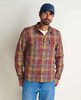 Toad & Co Men's Ranchero Long Sleeve Shirt - Carob Pattern - 2027