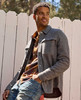 Toad & Co Men's Kennicott Shirt Jacket - Heather Grey Twill - 2027