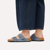 Birkenstock Arizona Suede Leather Sandals - Men's