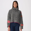 Krimson Klover Women's Freebird Turtleneck - Charcoal Marl - 2027