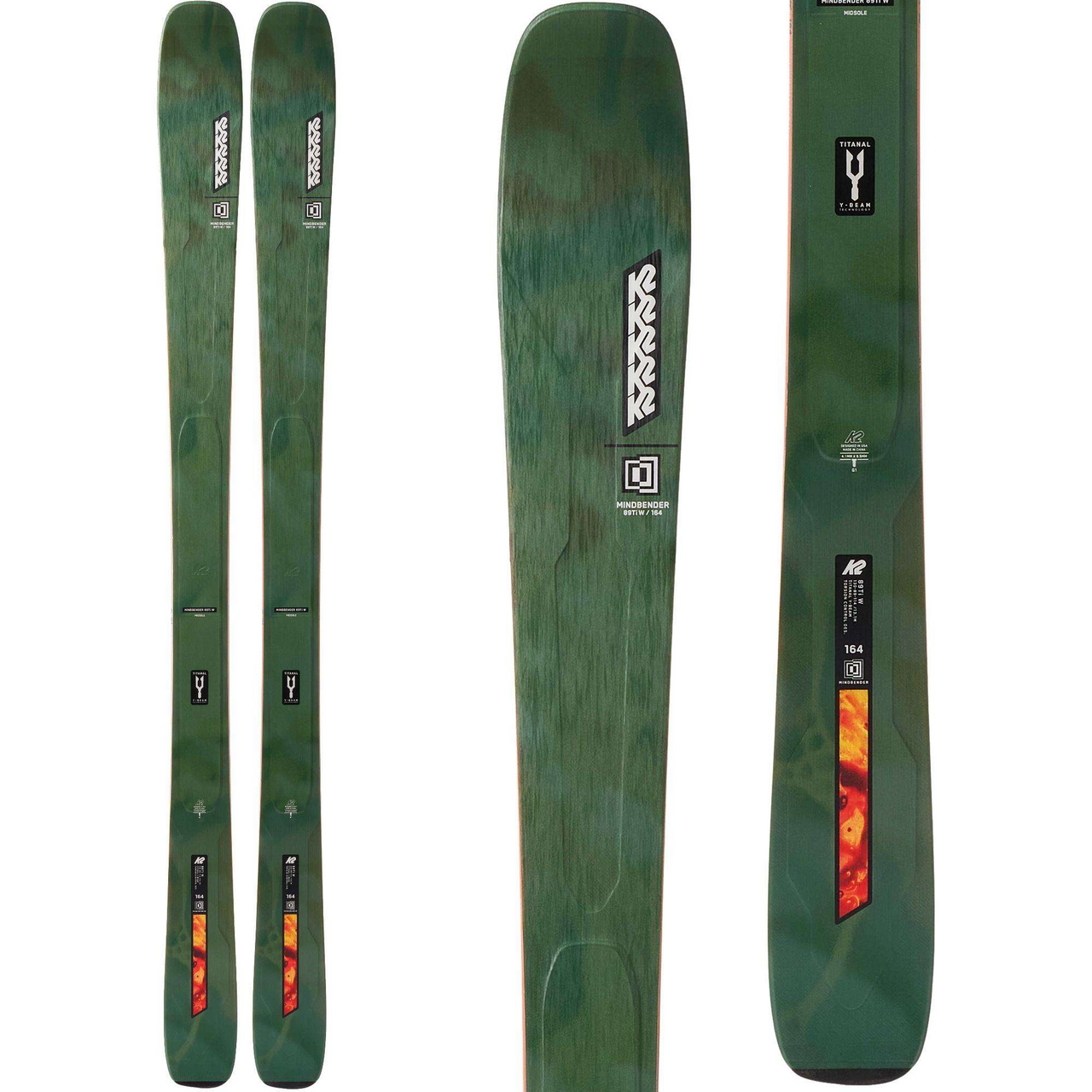 K2 Mindbender 89TI Skis 2026