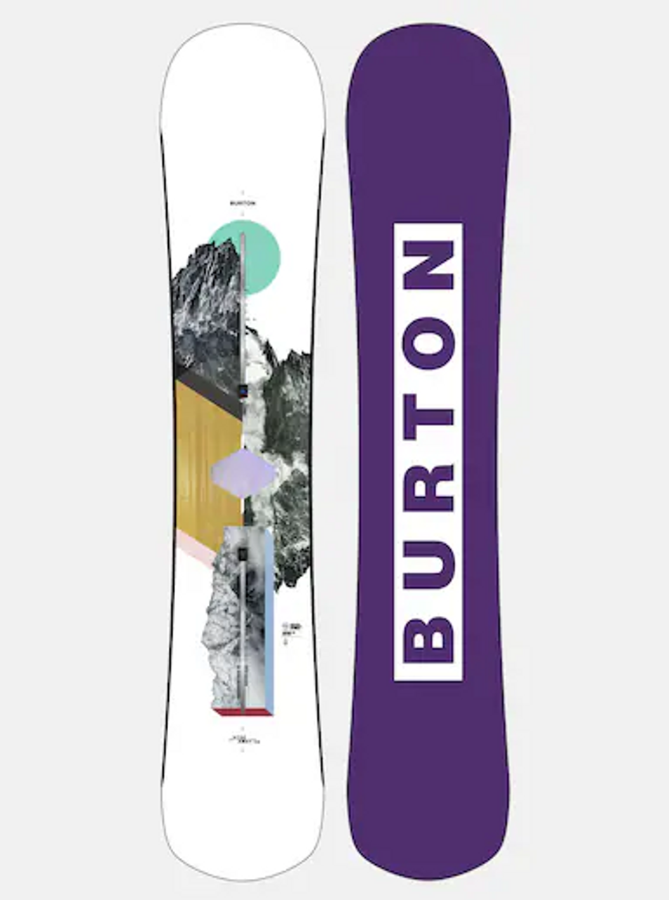 週末セール!BURTON HIDEAWAY 144cm Burton Hideaway Flat Top Women's Snowboard 2026