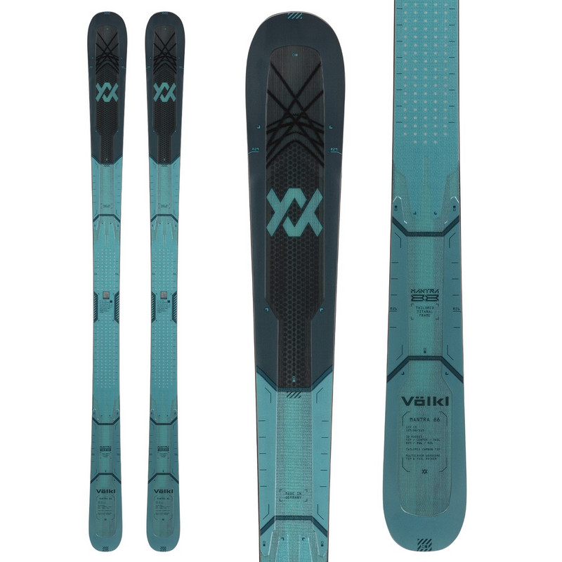 Volkl Mantra 88 2026 with Marker Griffon Bindings (Used Demo Ski)