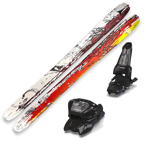 Atomic Bent 110 Skis (2024) W/Marker Griffon 13 Bindings