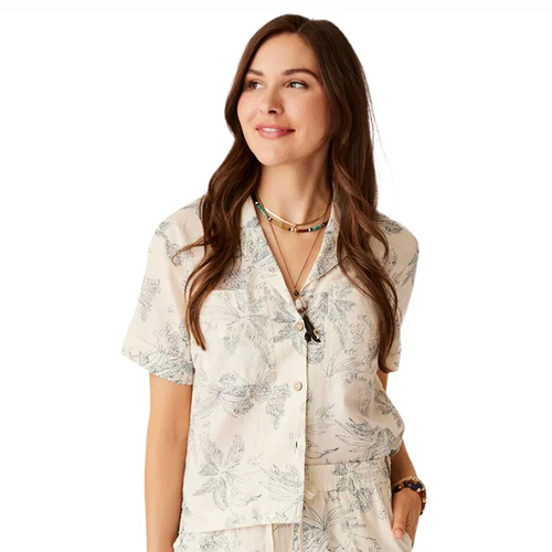 Carve Designs Women's Luca Linen Shirt