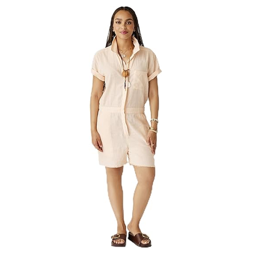 Carve Designs Women's Nyla Linen Romper