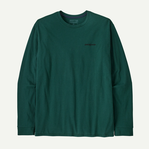 Patagonia Men's Long-Sleeved P-6 Logo Responsibili-Tee