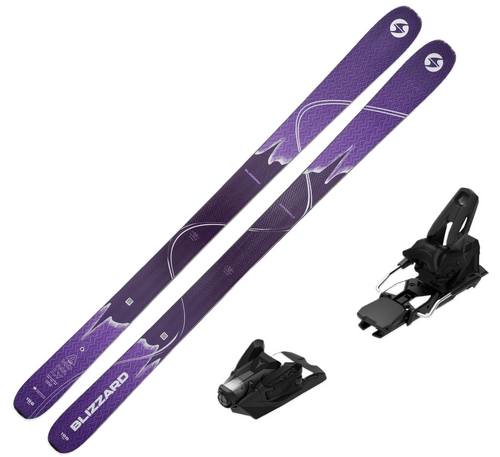 Blizzard Anomaly 102 Skis 2025 With Atomic Strive 14 Bindings