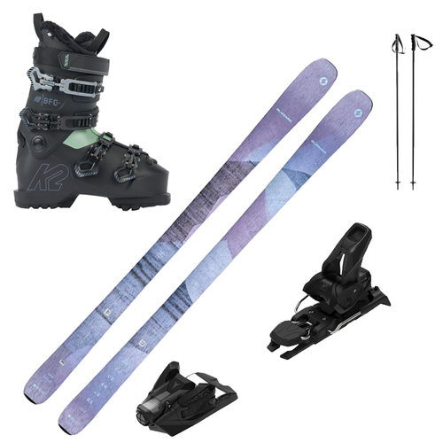 Blizzard Black Pearl 88 2026 Skis w/ K2 BFC 75 Boots and Poles