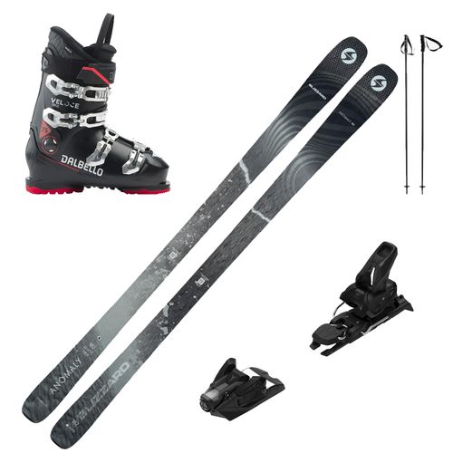 Blizzard Anomoly 84 2026 Skis w/ Dalbello Veloce Max 75 Boots and Poles Blizzard Anomoly 84 2026 Skis w/ Dalbello Veloce Max 75 Boots and Poles