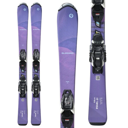 BLIZZARD PEARL JR (70cm - 90 cm) with Marker 4.5 Jr Bindings - 2025